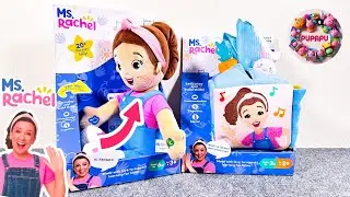 ASMR Unboxing MS. RACHEL Speak & Sing Doll | Learning surprise Box | Toy Review