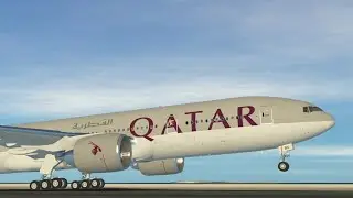 📍Dubai To Qatar Flight | BOEING 777-200LR (QATAR AIRWAYS) In Infinite Flight|