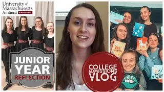 Junior Year Reflection: UMass Amherst Admissions Vlog