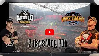 WWE World & WrestleMania 41 Vlog | Stone Cold Photo Op, John Cena Farewell, Las Vegas Experience!