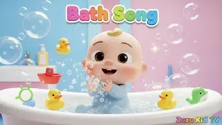 Bath Time Fun Adventure | Toddler Hygiene & Playful Water Song for Kids