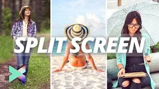 How to Create SPLIT SCREEN Effect in Filmora (Custom Animation and Inbuilt)