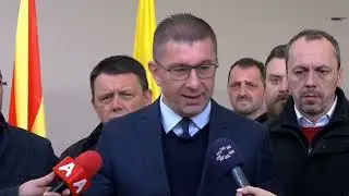 Мицкоски: Законските измени за „Safe Сity“, ќе се гласаат на наредната седница во Парламентот