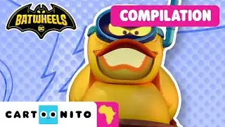 Best of Ducky | Batwheels Best Moments | Cartoonito Africa