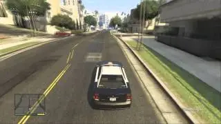 GTA V Rare Buffalo Police Car