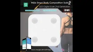 XiaoMi Smart Body Composition Body Fat Smart Scale 2 Tutorial