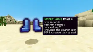 These Boots make me as fast as a hacker (Hypixel UHC)