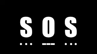 SOS Signal &mdash; Morse (Sound + Flashing Light) | 10 HOURS | SAVE A LIFE
