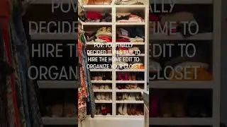 BEFORE & AFTER: Closet Organization | The Home Edit