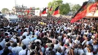 2016 TN Election Campaign | MK Stalin addresses people in Karur & Trichy