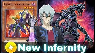New Infernity skill Fleeting Hand, ft. Hundred Eyes Dragon (New Kalin Skill, Yu-Gi-Oh! Duel Links)