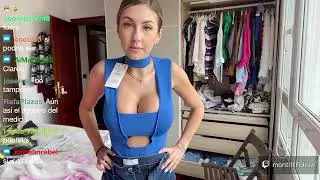 Fitting Room | Hot blonde Try-On Haul Transparent Look