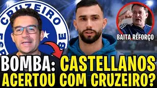 FLAMENGO DESISTE DE TATY CASTELLANOS E CRUZEIRO SURPREENDE COM INVESTIDA MILIONÁRIA PELO ARGENTINO