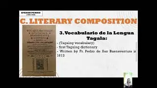Spanish Period Literary Composition