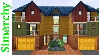 The Sims 3 House Tour - Sunset Valley Base Game Homes Part 13 Roomies Working Friends Loft Apartment