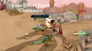 Runescape 3 - Low Effort Feral Dinosaurs