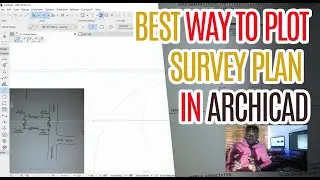 How To Plot  Survey Plan  In ArchiCAD In 5 minutes - Swift Architecture