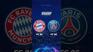 Bayern Munich FC 26 🆚 PSG FC 26 🥶🔥#shorts
