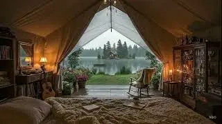 #글램핑 #힐링 #빗소리 #감성뮤직 #휴식 #Glamping #Healing #RainSounds #Relaxing #ASMR #Emotional Music
