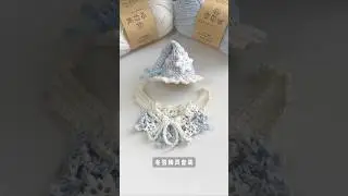 DIY Crochet Winter Snow Fairy Outfit  Enchanted Doll & Kids Costume
