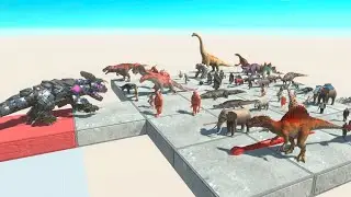 MEGASAURUS vs ALL Units ► Animal Revolt Battle Simulator
