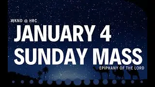 Live  Sunday Mass - Holy Redeemer Catholic Church - 1-4-26 11am