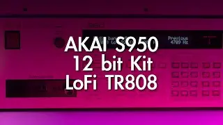 AKAI S950 12bit LoFi TR-808 Drum Kit | Ultimate Electronic Drum Kit Sample Pack