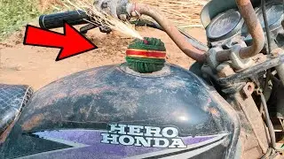 Green VIP vs Bike Tank Experiment kamine experiment
