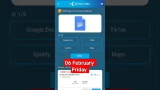 06 February 2026. today my telenor app questions answers./  🎁/ win free mbs telenor app 💝