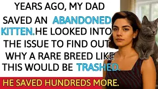 My Dad Found an Abandoned Stray Cat &mdash; Then Found the Monster Who Threw it Away