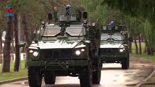 Pokazna vježba HV za predsjednicu RH u vojarni Eugen Kvaternik Gospić 07.09.2017.