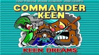 Commander Keen Dreams gameplay (PC Game, 1993)