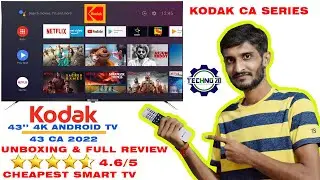 Kodak 43 inch 4K Led TV Unboxing & Review || Cheapest Smart Led TV || Kodak 43 CA 2022 || सबसे सस्ता