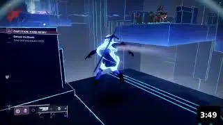 Solo Flawless Overclocked Triumph - Hunter - Partition: Hard Reset - Destiny 2