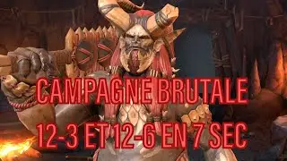 BEUGLEUR FARM LA CAMPAGNE BRUTALE 12-3 et 12-6 EN 7 SEC / Raid shadow legends fr