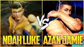 SF6 ▰ NoahTheProdigy (Luke) vs Shin Azan (Jamie)【Street Fighter 6/4K 60FPS】