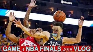NBA FINALS 2019 (Game 4) *vlog*