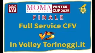 MOMA Winter Cup 2025 U14 FINALE 1-2 posto Full Service Chions Fiume Volley VS In Volley Torinoggi.it