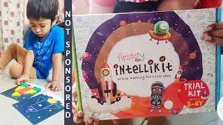 #intellikitreview FirstCry Intellikit - trial kit for 3-4Y I Unboxing & review **Not Sponsered**