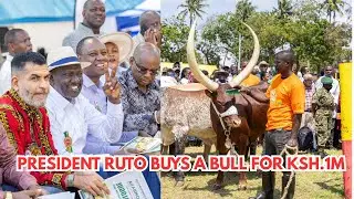 KSH.1 MILLION FOR A BULL! PRESIDENT RUTO ATTENDS ASK MOMBASA INTERNATIONAL SHOW!