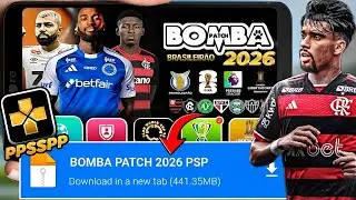 🚨BOMBA PATCH 2026 (PPSSPP) DOWNLOAD MEDIAFIRE LINK DIRETO! ATUALIZADO COMO BAIXAR E INSTALAR✅