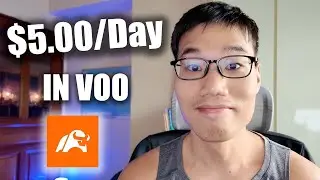 Как выглядит инвестирование 5 долларов в день в VOO через 130 дней (портфель Moomoo Singapore)