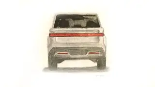 Rivian R1T Drawing&mdash;Drivable Designs
