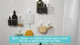 Shower Storage Ideas &ndash; IKEA Home Tour