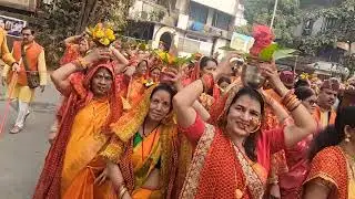 Kalash Yatra vidhiya Road 04012026 #bhagwatkatha #bha  #aacharyadeepakjoshiji