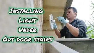 DIY Out door Stairs Lighting Ideas 