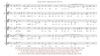 Sch&uuml;tz | Selig sind die Toten [SWV 391, &aacute; 6; Westminster Kantorei]