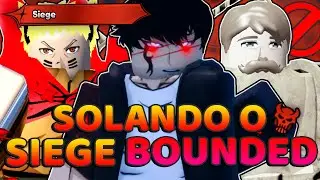 DERROTANDO O NINJA SIEGE BOUNDED SOZINHO NO ANIME LAST STAND! (SEM ESCANOR!)