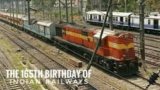 A TRIBUTE on the 165th BIRTHDAY OF INDIAN RAILWAYS !!!! OFFLINK Mania hits Mumbai once Again