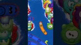 🐍worms zone magic game||smart snake|| wait for end 😱 #shorts #viral #gaming